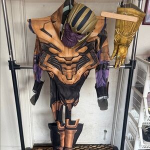Kids small Thanos Costume with Mask and Gauntlet